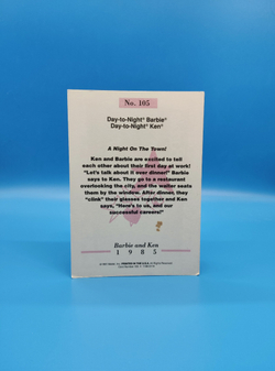 Аксессуар винтажная карточка Барби 90х 031004