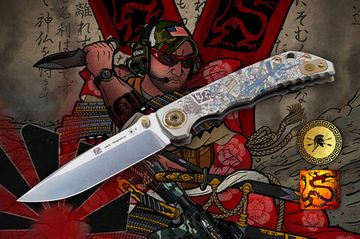 Складной нож Spartan Blades Harsey Folder RONIN - сталь CPM-MagnaСut, укоять титан