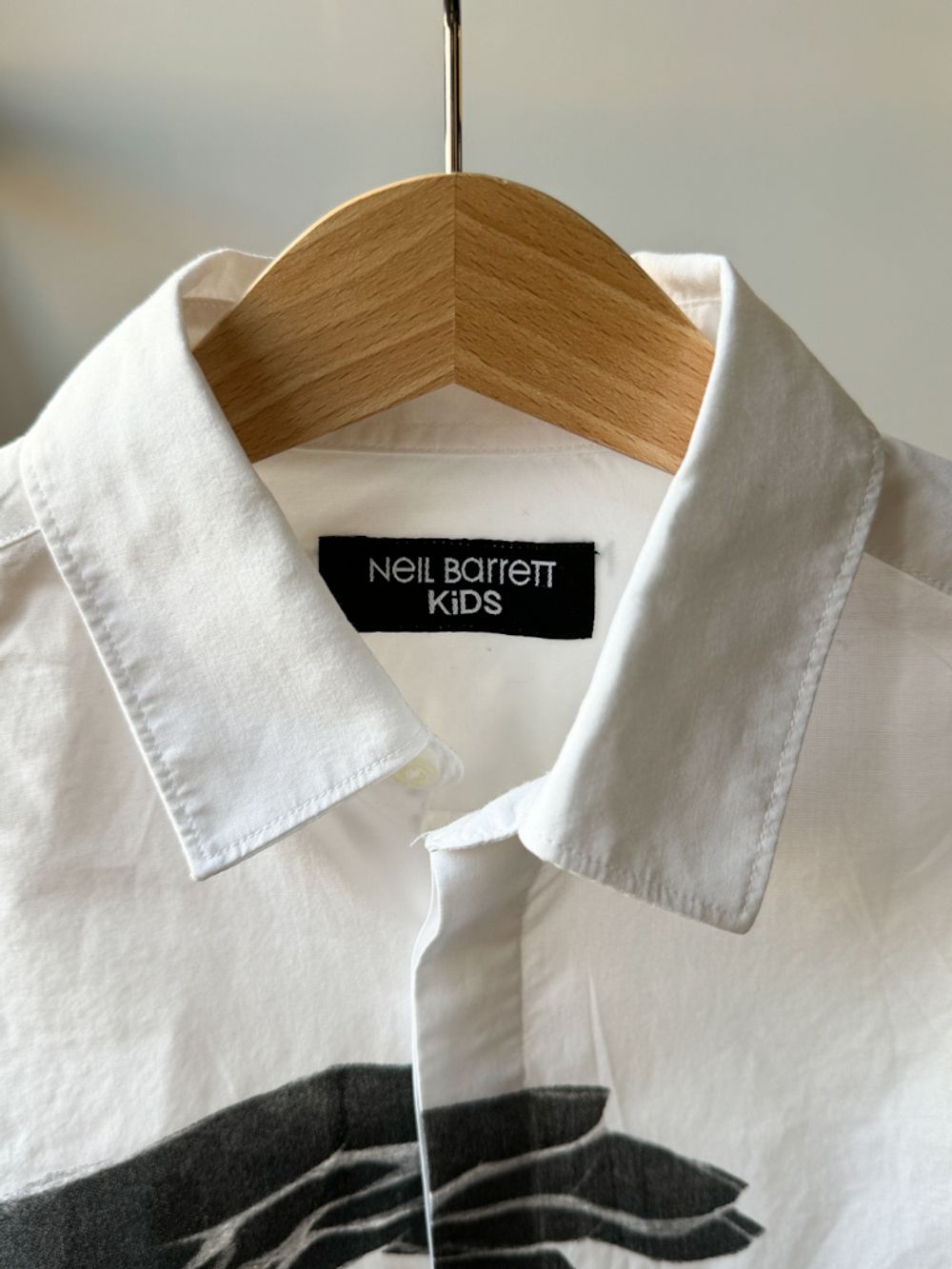 Хлопковая рубашка Neil Barrett, 140