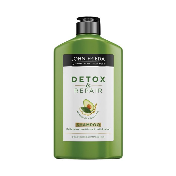 John Frieda DETOX &amp; REPAIR Шампунь для очищения и восстановления волос 250 мл.