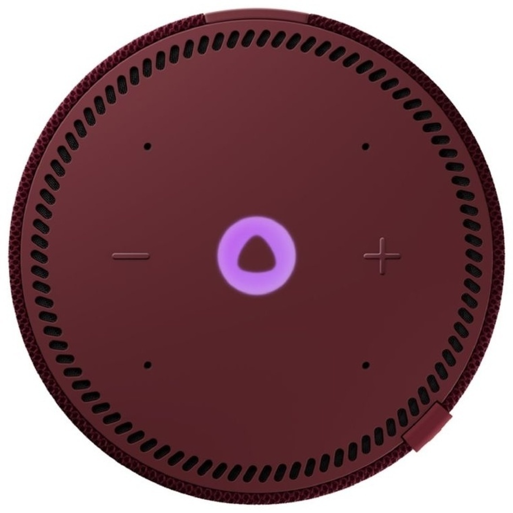 Умная колонка Яндекс Станция Мини с часами YNDX-00020 красный