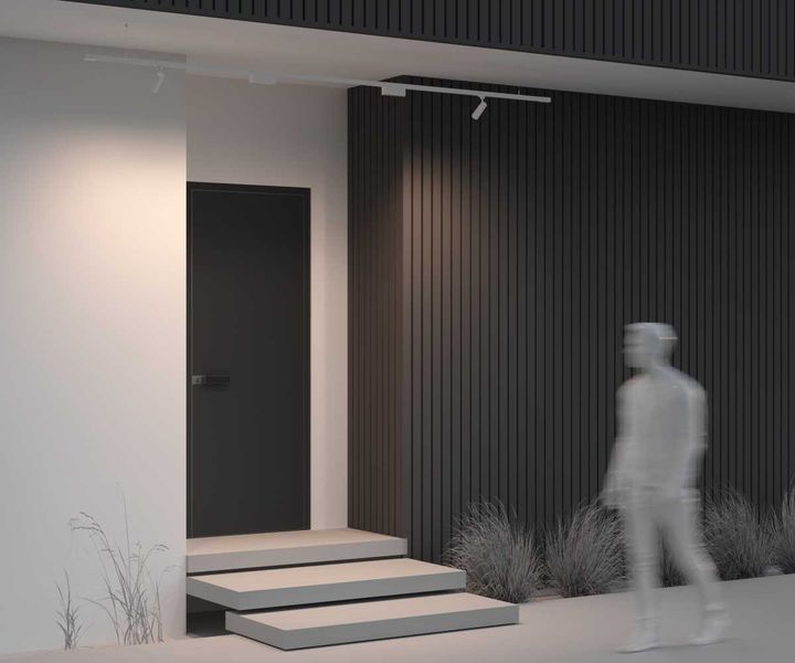 Гибкий подвес Maytoni Outdoor для уличной трековой системы Elasity IP O-TR001-PW-H2M