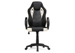 Офисное кресло Woodville Kard black, сream