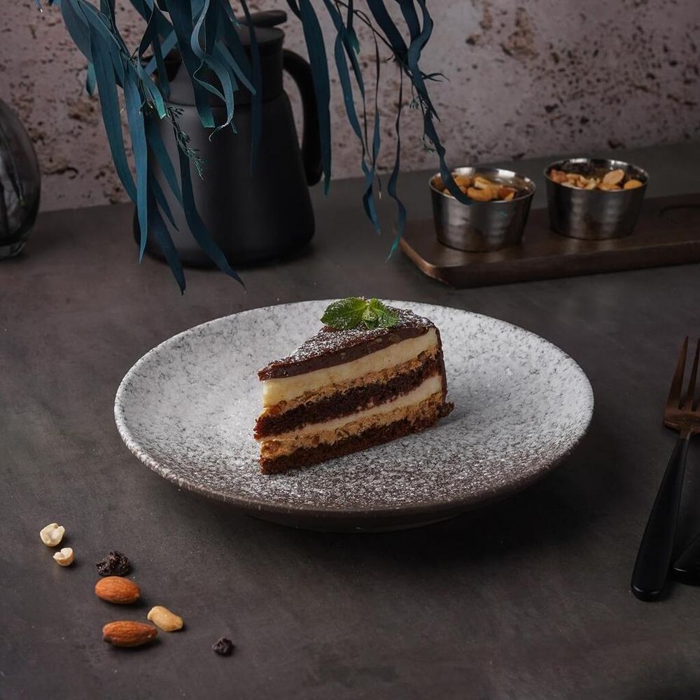 Тарелка d 22 см Brown Untouched Taiga P.L. Proff Cuisine [3]