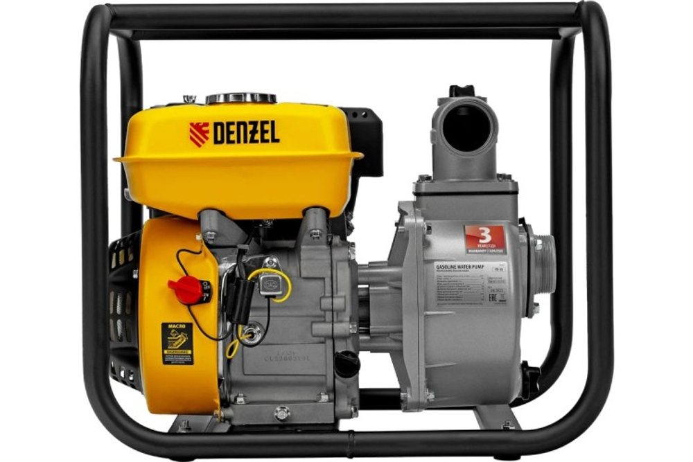 Мотопомпа бензиновая для слабозагрязненной воды Denzel PX-50 99201
