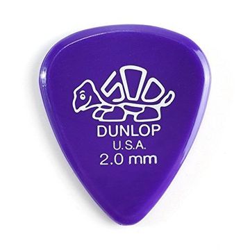 Медиаторы 12шт 2,00мм Dunlop Delrin 500 41P2.0