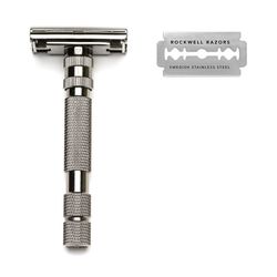 Бритва Rockwell Model T темный хром (RR-MT-GM)