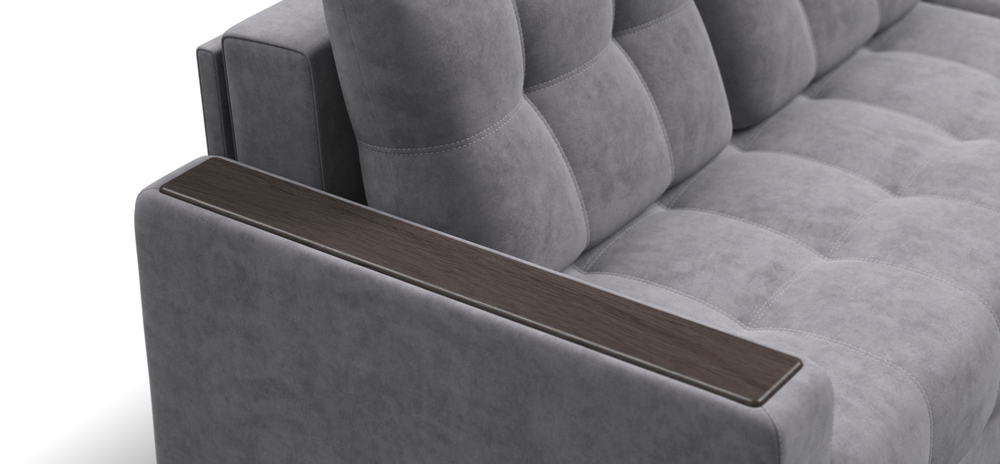 Угловой диван Босс Классик Велюр Роял агат