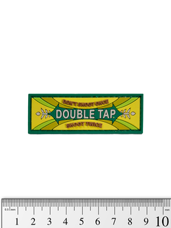 Шеврон Double Tap PVC. Цветной
