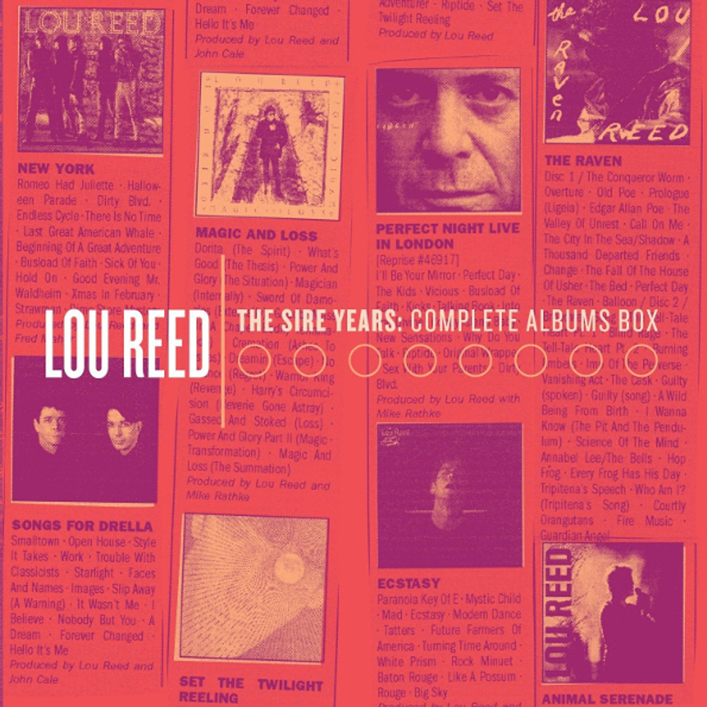 Lou Reed / The Sire Years: Complete Albums Box (10CD)
