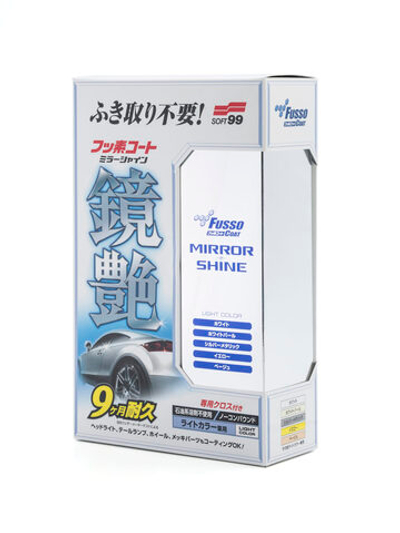 Soft99 Покрытие для кузова для усиления блеска Fusso Mirror Shine 9 Months для светлых, 250 мл