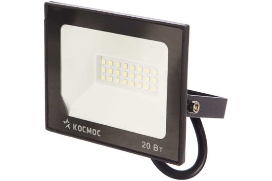 Прожектор светодиодный КОСМОС 20Вт 6500К  1600 Лм IP65 Super Slim