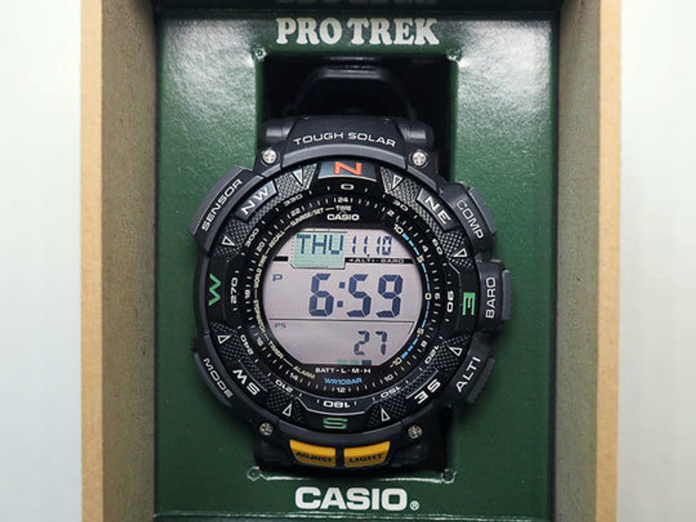 Японские наручные часы Casio Pro Trek PRG-240-1E