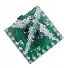 Набор для самостоятельной сборки и пайки (конструктор) Вращающаяся новогодняя / рождественская елка