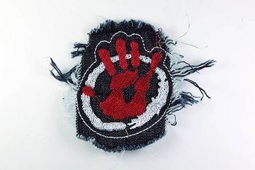 Нашивка Отпечаток ладони (60х80мм)