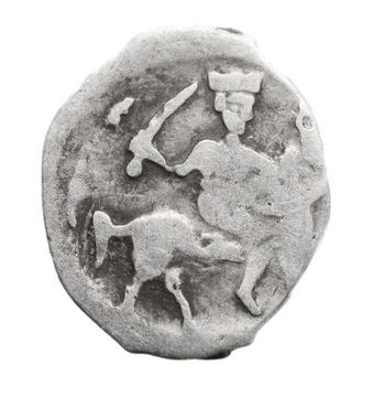 Денга чекан Москва Иван IV Васильевич "Грозный"