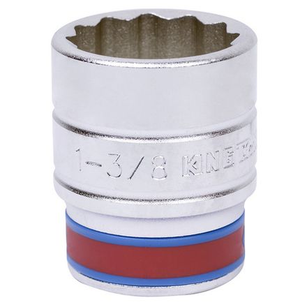 Цена на KING TONY (633044S) Головка торцевая стандартная двенадцатигранная 3/4", дюймовая 1-3/8"