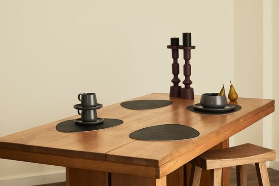 Набор из двух салатников темно-серого цвета из коллекции essential, 800 мл