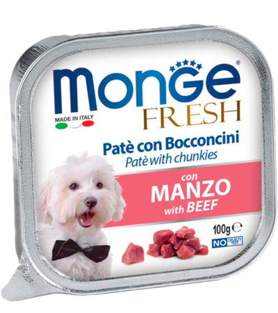 Монж Dog Fresh консервы для собак Говядина 100гр.