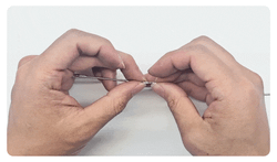 Цепочка с 3-мя грузиками