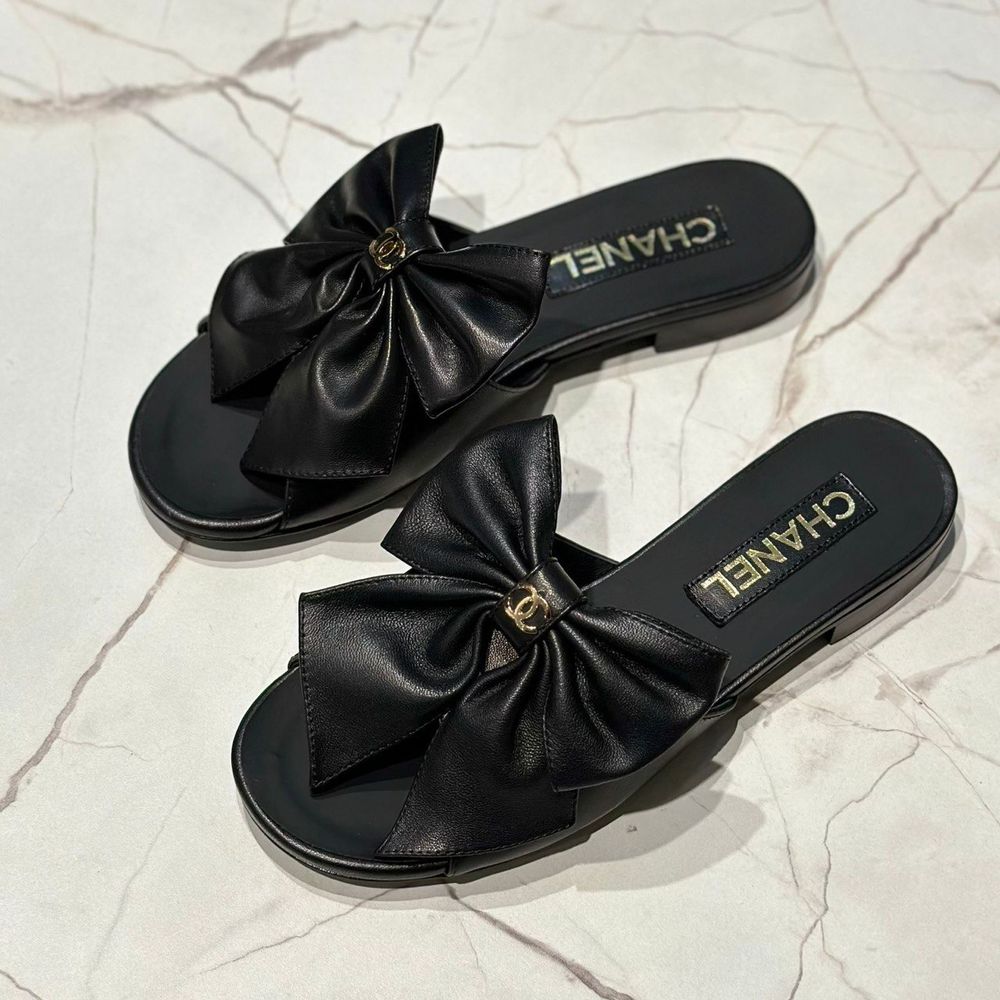 Шлепанцы CHANEL