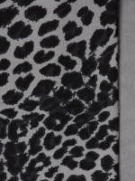 Лонгслив для девочки укороченный, леопард