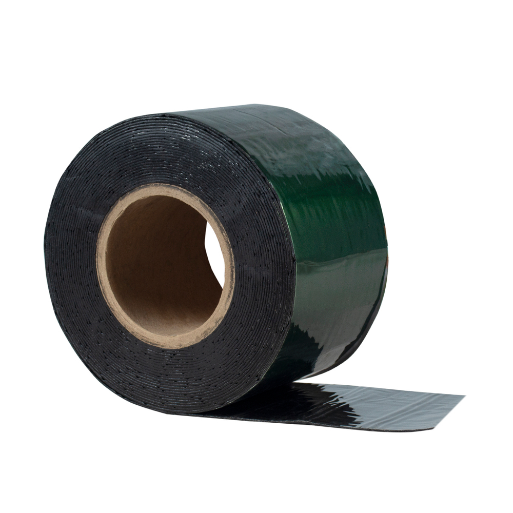 Лента кровельная битумная Шабашка, 10 см x 10 м, зеленый мох