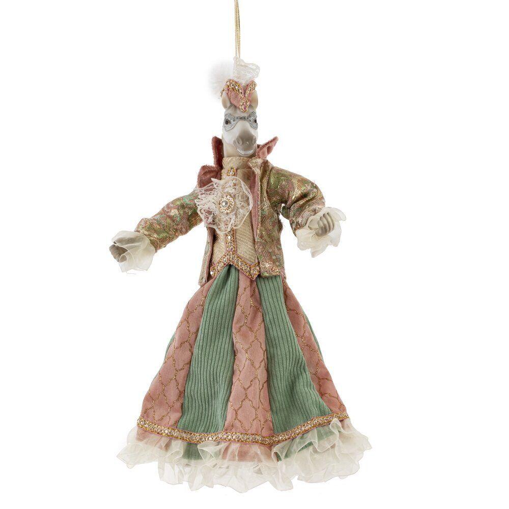 GAEM Игрушка набивная подвес "Лошадь", L15 W9 H38/22 см