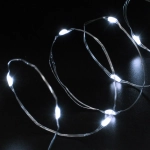 Гирлянда для дома НИТЬ «Роса» 20 м 200 ламп LED, 8 реж,IP-20, Белый