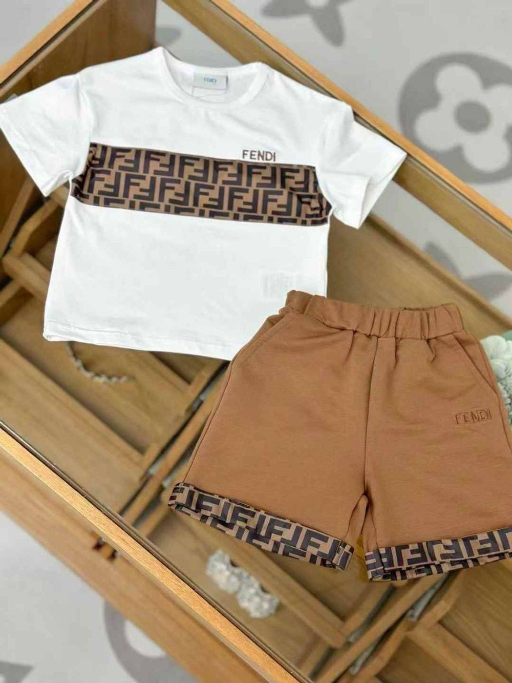 Детский костюм с шортами FENDI