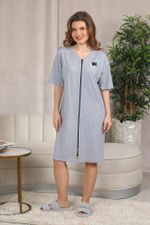 Халат Эва Виотекс СЕРЫЙ