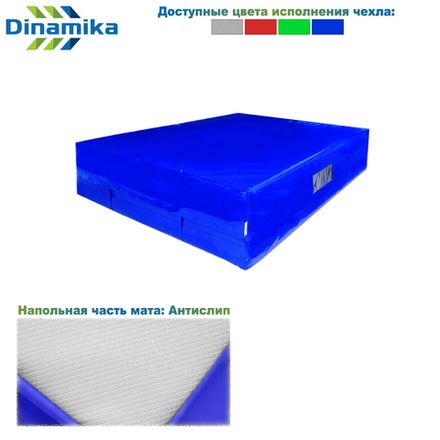 Мат для соскоков 1000х1000х300 тент-антислип (ппу)