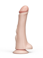 Фаллоимитатор REAL Standard с наплывами - 19,5 см. (Цвет: телесный)