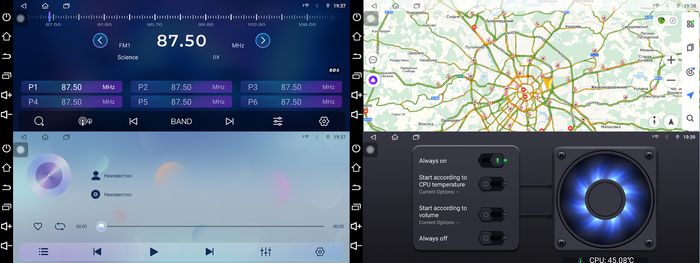 Магнитола для Ford Mondeo 4, Focus 2, S-Max/Galaxy и пр. (ШГУ овальное) - FarCar монитор 12.3" 2K QLED на Android 14, Быстрая, CarPlay, 4G SIM-слот