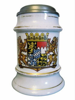 Кружка пивная "Герб Баварии" Германия
