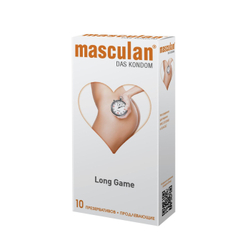 Презервативы Masculan Ultra 3,  10 шт.  Кольца и пупырышки с анестетиком (Long Pleasure)