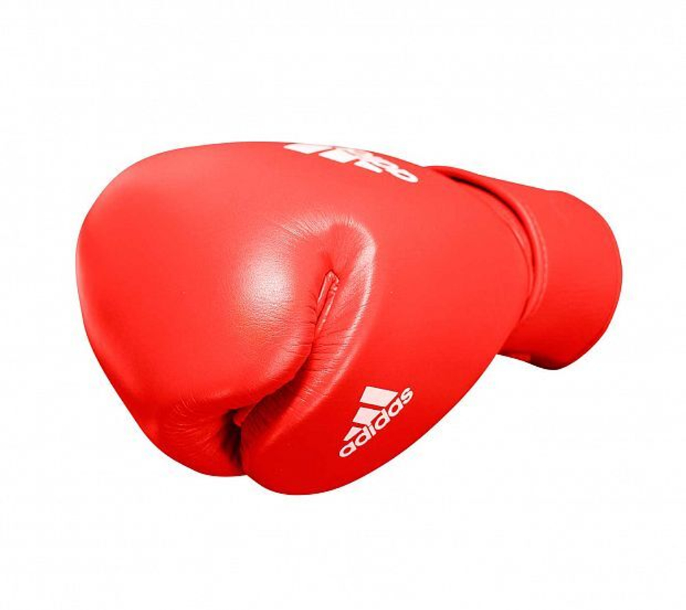 Перчатки боксерские Muay Thai Gloves 300 красно-белые adiTP300