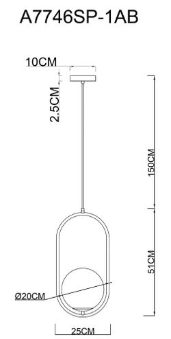 Подвесной светильник Arte Lamp