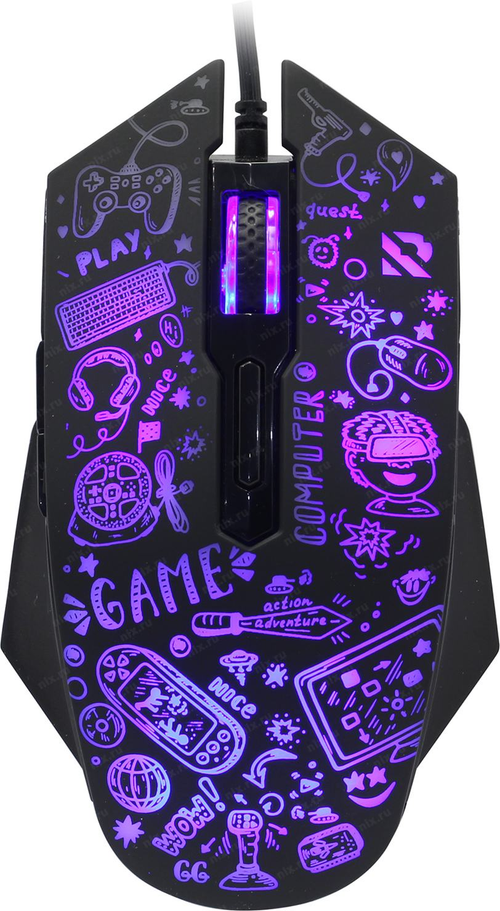 Манипулятор SmartBuy X15 Optical Mouse &lt;SBM-745G-K&gt; (RTL) USB 6btn+Roll