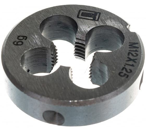 ПЛАШКА СИБРТЕХ М12Х1,25ММ 77030