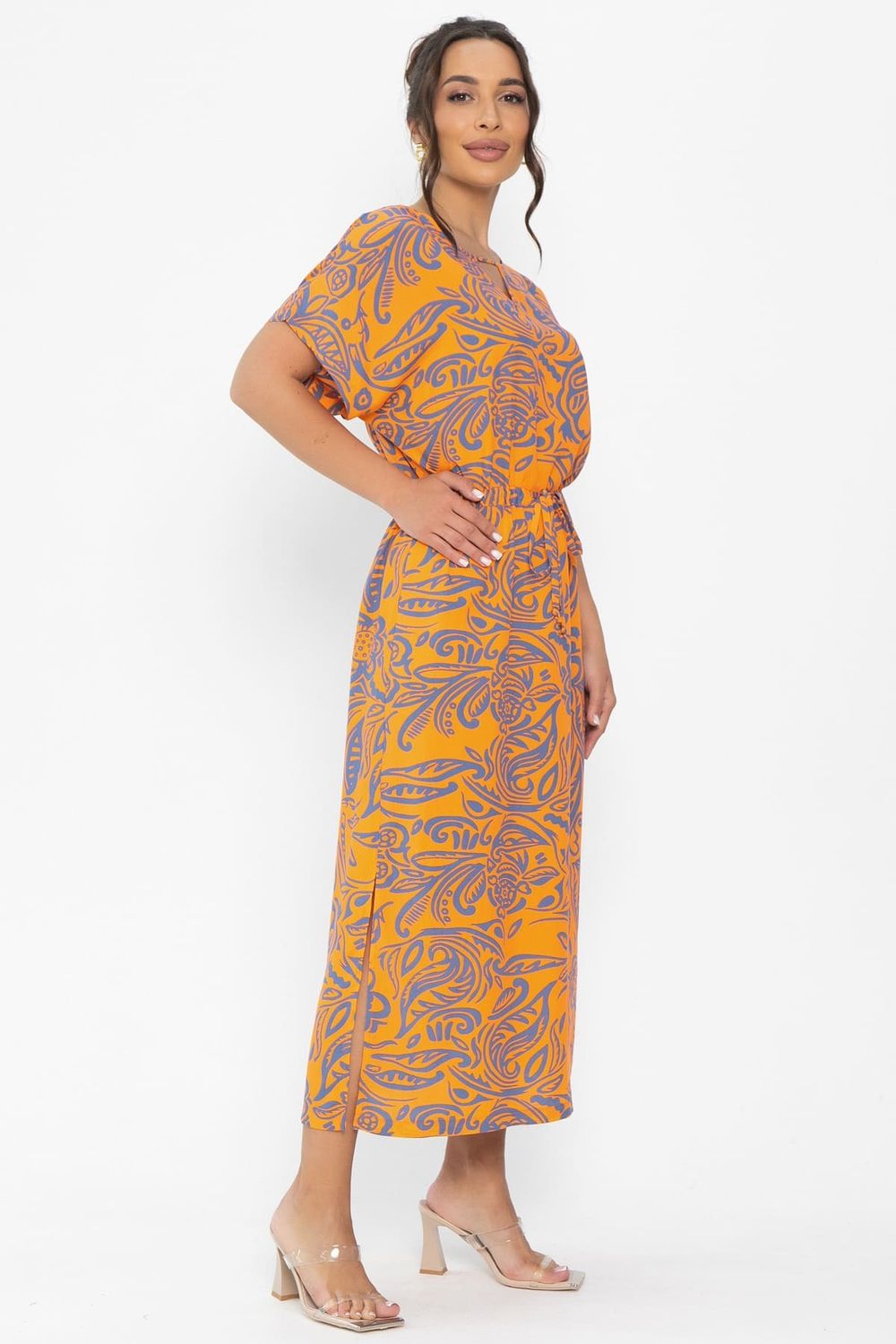 Платье Вистерия (оранжевое) П13947-5М LT Collection