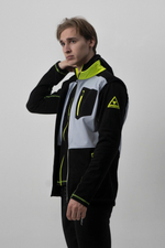 Мужской жилет FISCHER Softshell Warm, черно-серый GR8119-109