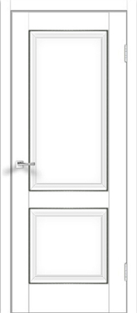 Межкомнатная дверь Velldoris Alto 30М P PG Эмалит белый