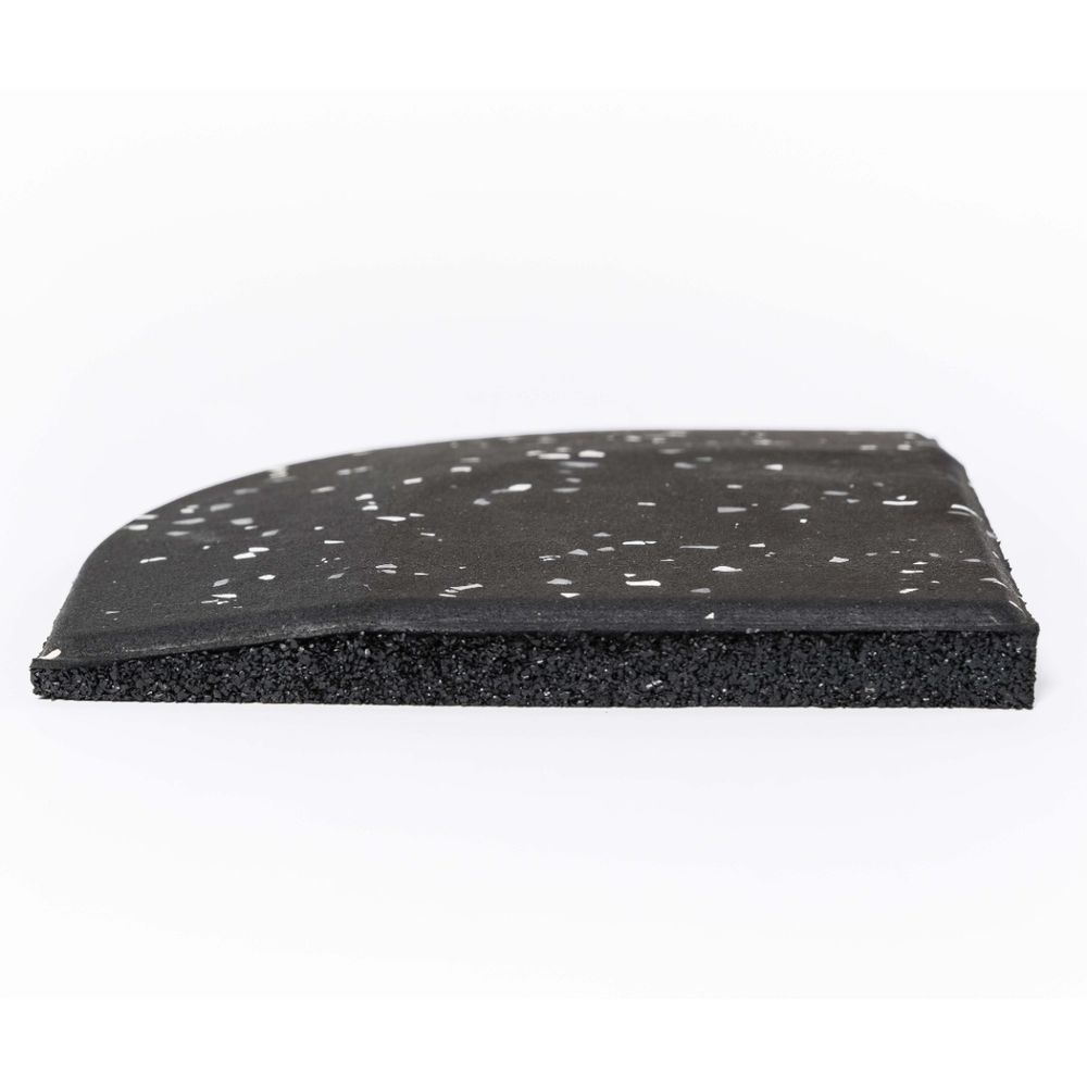 Бордюр резиновый угловой (Sport Рlit Premium) 150x150x15 мм PROFI-FIT