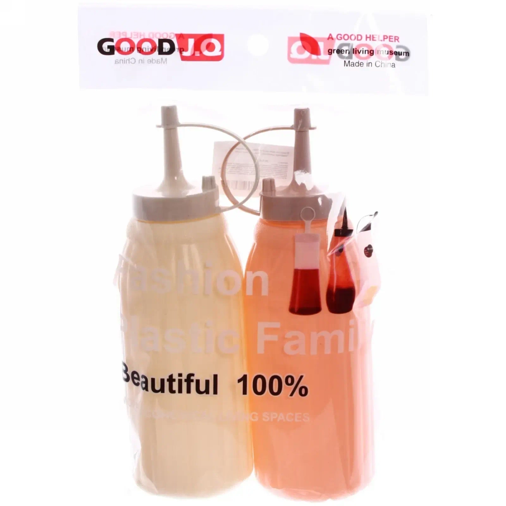 Ёмкость для соуса 330мл в наборе 2шт «Нежная классика» тонкие полоски