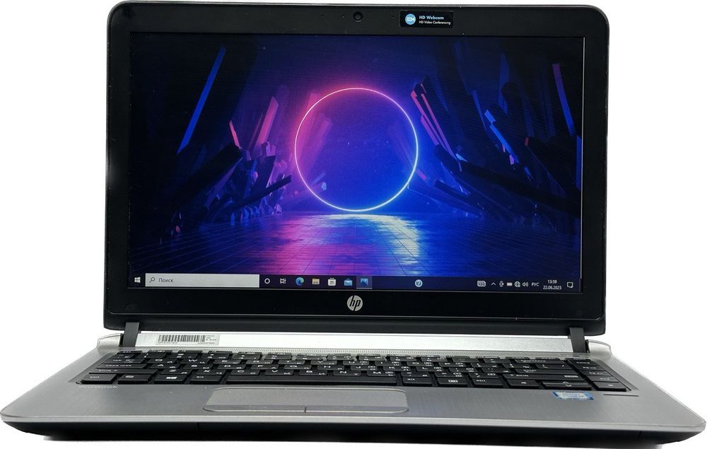 13.3" Уценённый ноутбук HP Probook 430 G1 i5 (1366x768, Intel Core i5-4200U, RAM 4ГБ, SSD 128ГБ, Intel HD Graphics 4400, Win 10Pro)