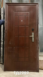 Дверь металлическая Б/У 205(в) х 95(ш) Входная