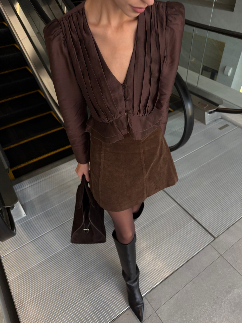 Юбка Вельветовая