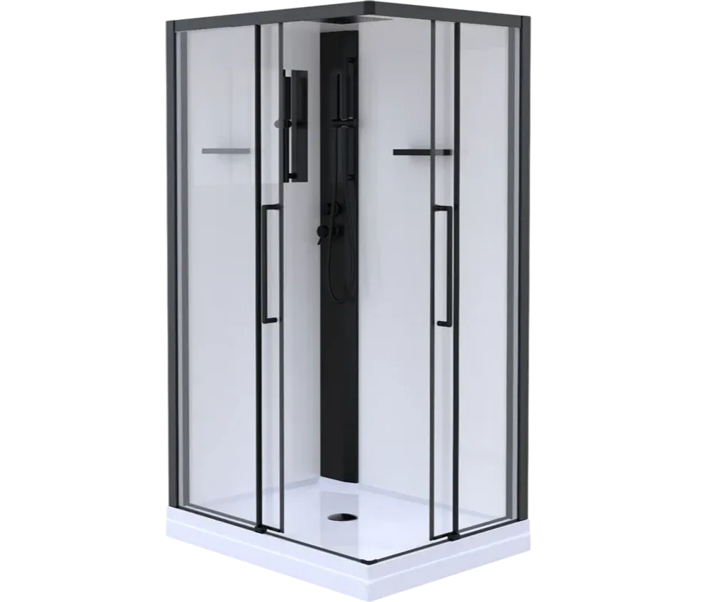 Кабина душевая Esbano (Эсбано) ESM-129CKR R, с низким поддоном, 120х90х215