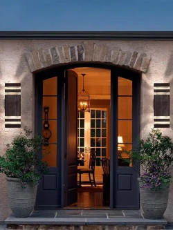 PKBFLOW Светильник уличный настенный / Бра E27 / водонепроницаемость IP65, алюминиевый корпус из нержавеющей стали,длительный срок службы, высокое качество освещения